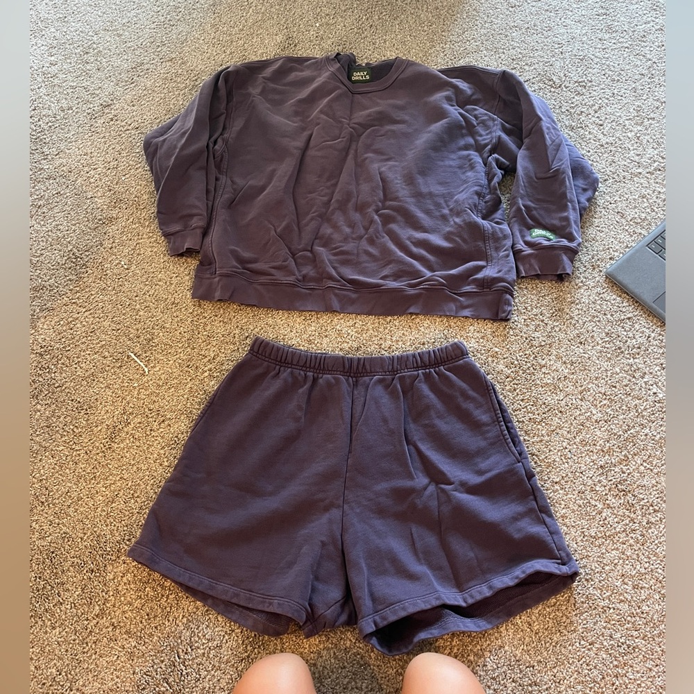Navy daily drills set size M/L
